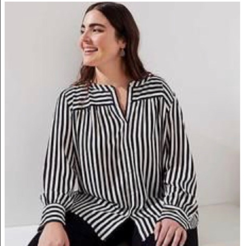 The Loft Striped Blouse